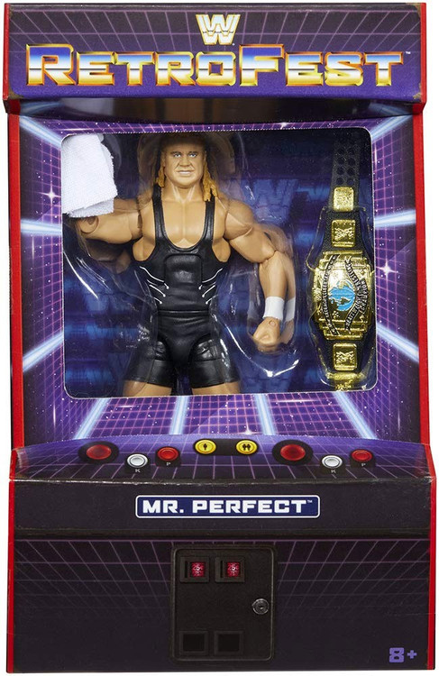 WWE Wrestling Elite Collection RetroFest Mr. Perfect Action WWE Wrestling Elite Collection RetroFest Mr. Perfect Action