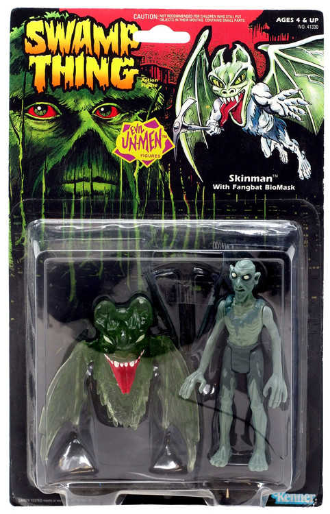 DC Swamp Thing Evil Unmen Skinman Action Figure [with Fangbat Biomask]