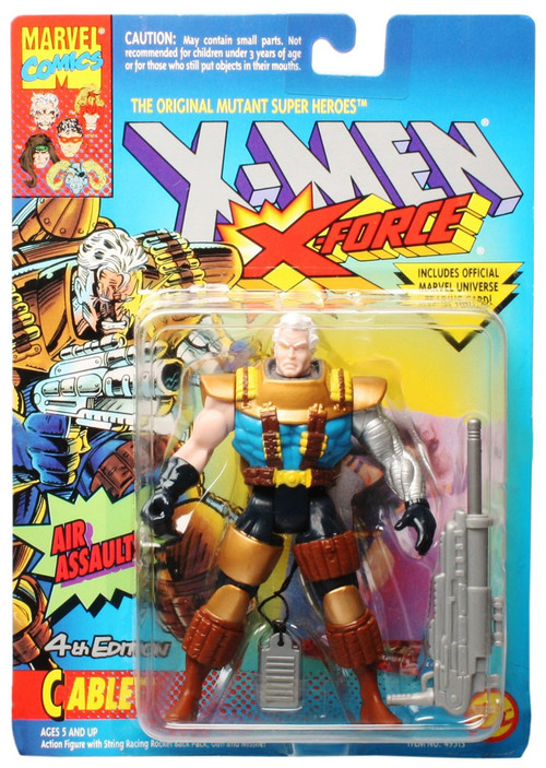 Marvel X-Men X-Force Cable Action Figure Air Assault, 4th Edition