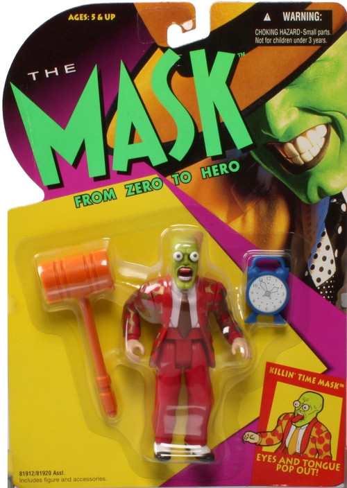 The Mask Killin Time Mask 5 Action Figure From Zero to Hero Kenner