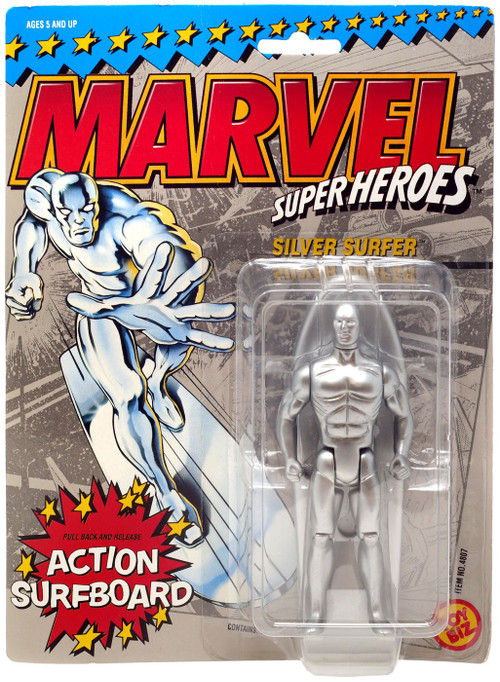 Marvel Super Heroes Silver Surfer 5 Action Figure Action Surfboard