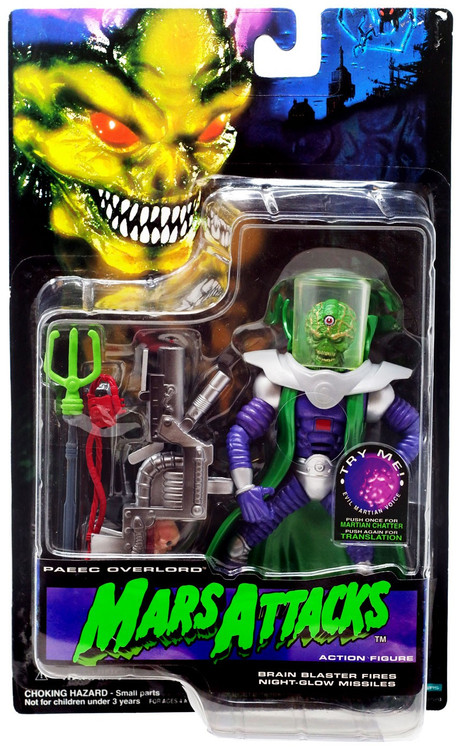 Mars Attacks Paeec Overlord Action Figure Trendmasters - ToyWiz