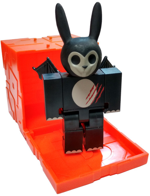 Roblox Series 6 Hunted Zombie Bunny 3 Mini Figure with Orange Cube