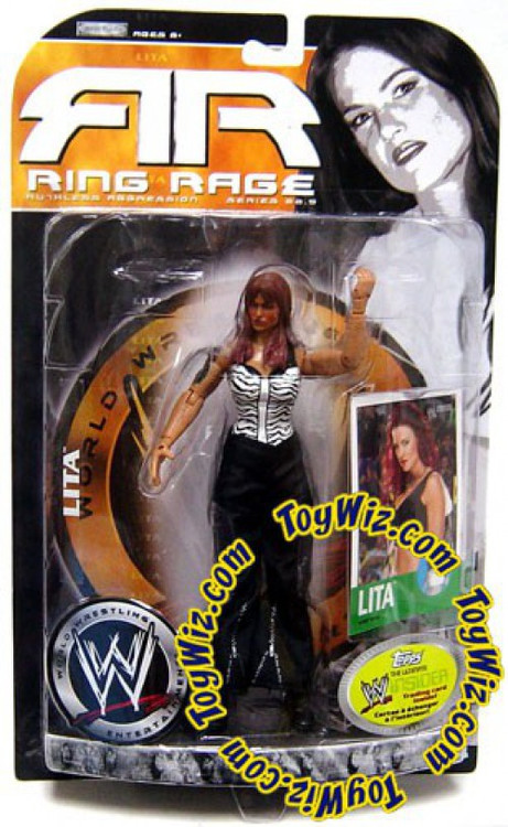 WWE Wrestling Ruthless Aggression Series 22.5 Ring Rage Lita 