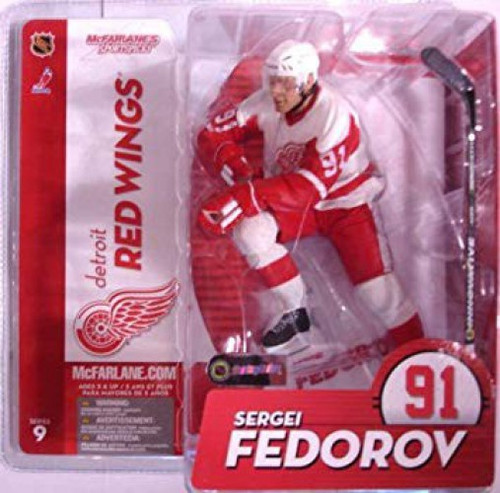 McFarlane Toys NHL Detroit Red Wings Sports Picks Hockey Series 9