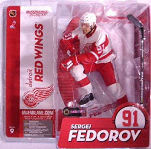 NHL Detroit Red Wings Bobble Head Doll Sergei Fedorov Joe 