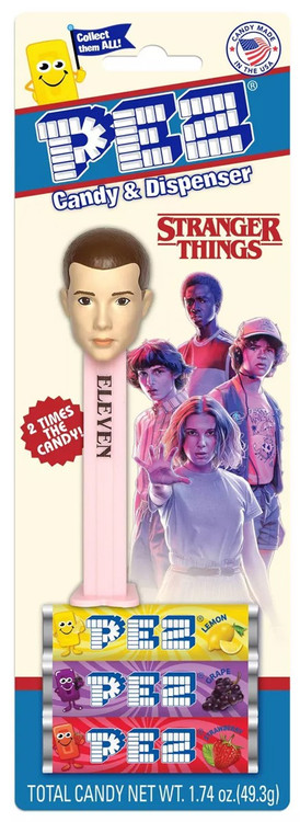PEZ Stranger Things Eleven Pez Dispenser - ToyWiz