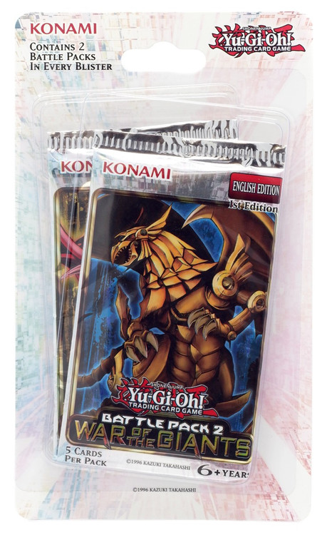 yugioh war of the giants booster box Yu-Gi-Oh: Battle Pack - War/Giants Cs.[12] 1 Rare Card (with glossy black title) Yu-Gi-Oh: Battle Pack 2 -