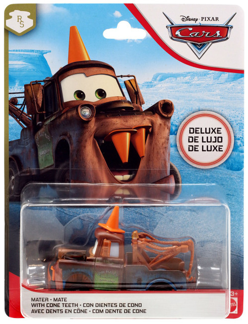 Disney Pixar Cars Cars 3 Deluxe Oversized Mater with Cone