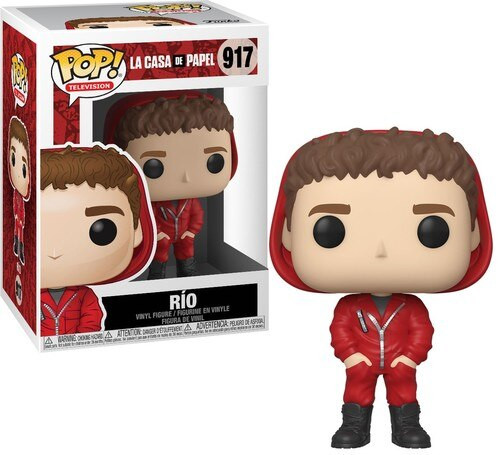 日本未発売　Funko POP! （La Casa de Papel）」リオ Funko Money Heist La Casa De Papel POP Television Rio Vinyl Figure