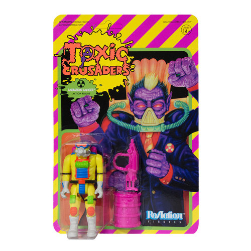 Toxic Crusaders ReAction Radiation Ranger 3.75 Action Figure