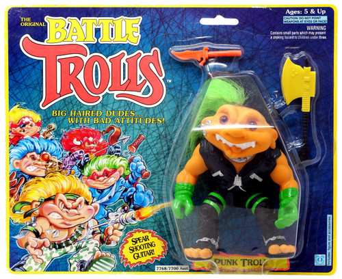The Original Battle Trolls Punk Troll Figure Hasbro Toys - ToyWiz