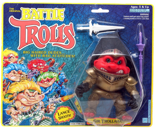 The Original Battle Trolls Sir Trollahad Figure Moderate shelf
