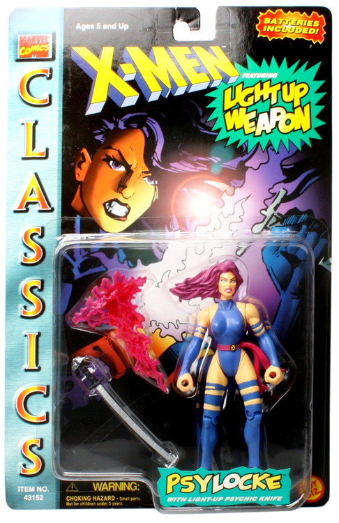Marvel X-Men Classics Psylocke Action Figure Toy Biz - ToyWiz