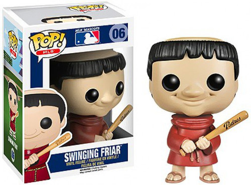 Swinging Friar MLB San Diego Padres Mascot Funko Pop! Vinyl – MamySports