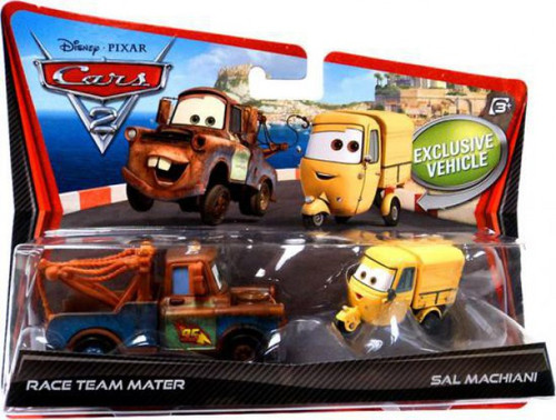 Disney Pixar Cars Cars 2 Race Team Mater Sal Machiani 155 Diecast