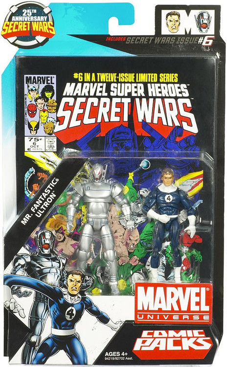Marvel Universe Secret Wars Comic Packs Mr. Fantastic Ultron