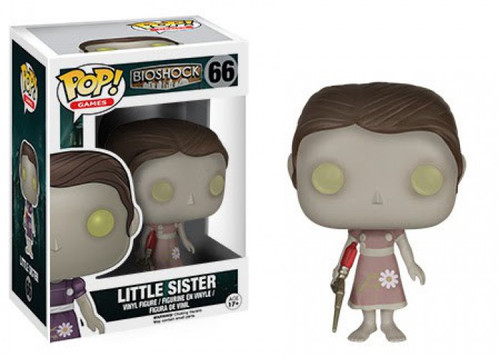 Funko Bioshock POP Games Little Sister Vinyl Figure 66 Damaged