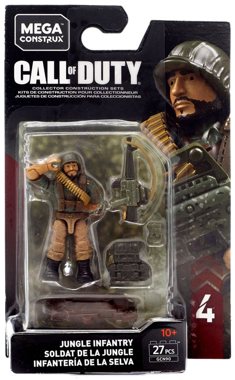 Call of Duty Specialists Series 4 Jungle Infantry Mini Figure Mega ...