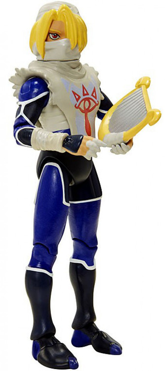World of Nintendo Series 5 Sheik Ocarina of Time 4 Action Figure