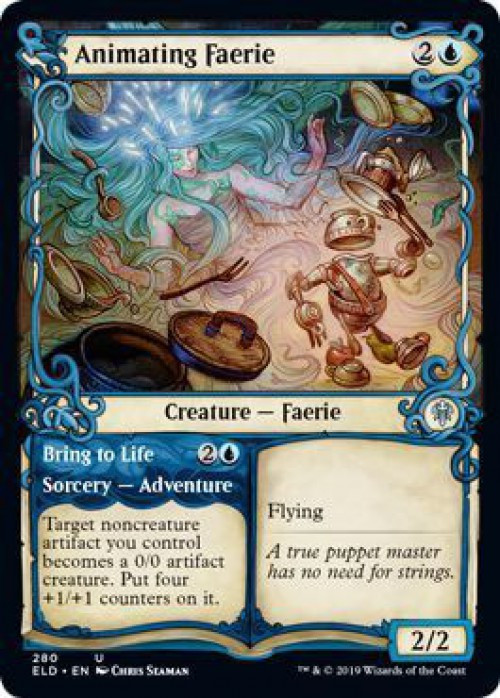 Magic: The Gathering - Carta Singola Faerie Formation (Rara) - Throne Of Eldraine (ELD) - Gioco Di Carte Collezionabili - 3