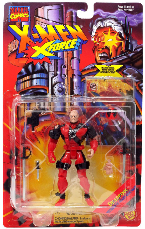 Marvel X-Men X-Force Deadpool Action Figure Toy Biz - ToyWiz