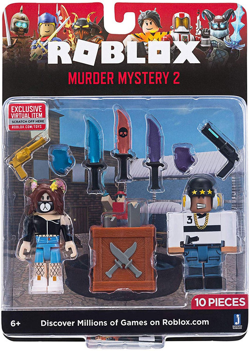Roblox Murder Mystery Action Figure Game Pack Jazwares ToyWiz