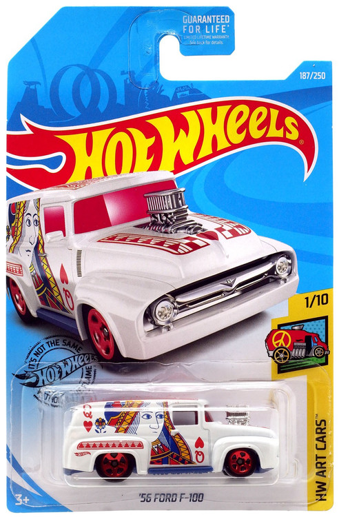 Hot Wheels HW Art Cars 56 Ford F-100 Diecast Car 110 Mattel