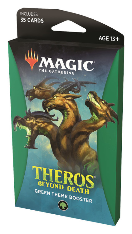 booster box theros beyond death Draft Display art Nyx basic landstheres one in every pack of Theros Beyond Death (THB) Magic The Gathering Theros Beyond