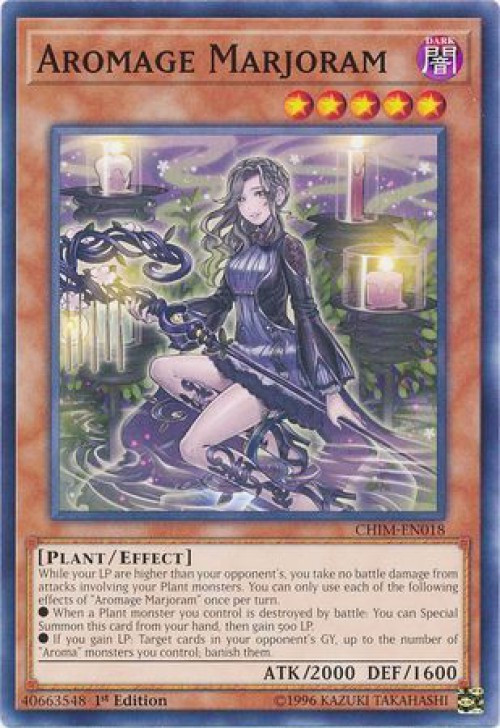yugioh aromage cards Yugioh Aromage Jasmine CORE-EN034 1st Edition Secret Rare Near Mint main image 0