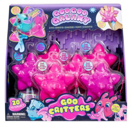 Goo Goo Galaxy Goo Critters Mystery Box 6 Packs Moose Toys