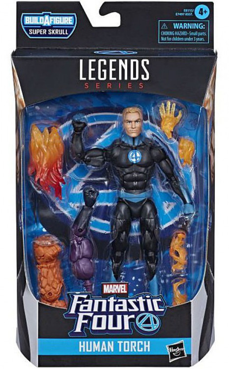 Marvel Fantastic Four Marvel Legends Vintage Series Human Torch 6