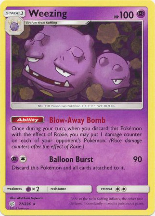 pokemon card weezing Japanese Team Rocket's 070/098 sv10 U TCG Holo Rare Card Type Pokemon Trading Card Game Sun