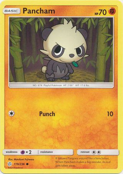 pokemon card pancham Pokmon players build decks around their favorite Pokemon and then play against each other Pancham - Stepokem