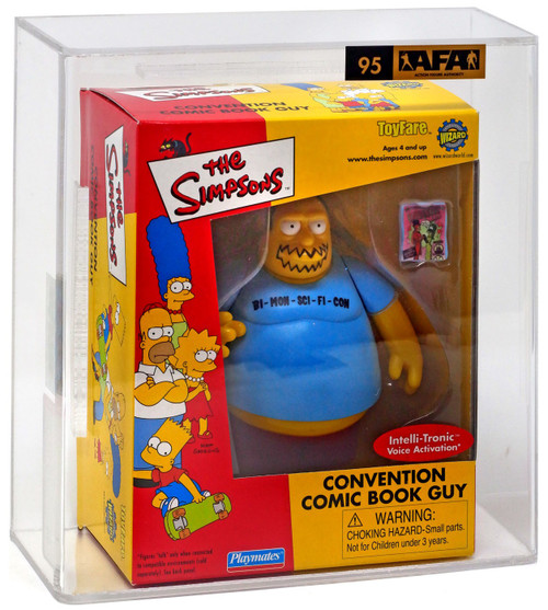 The Simpsons Exclusives Convention Comic Book Guy Exclusive Action
