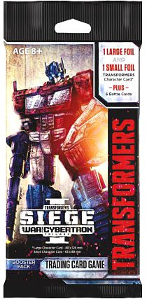 transformers tcg booster box Generations War for Cybertron Siege Pack 6 Cards Plus 1 Large Small Foil Card Wizards of the Coast Complete your Transformers TCG collection with this premium Overdrive Edition booster box—crafted for collectors and fans alike. Transformers TCG: War for Cybertron