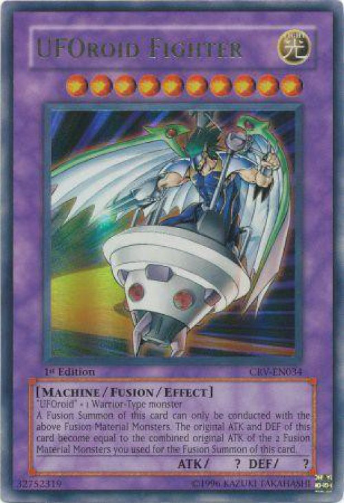 Yu-Gi-Oh! Karte - UFOroid (CRV-EN010) - Cybernetic Revolution - Super Rare