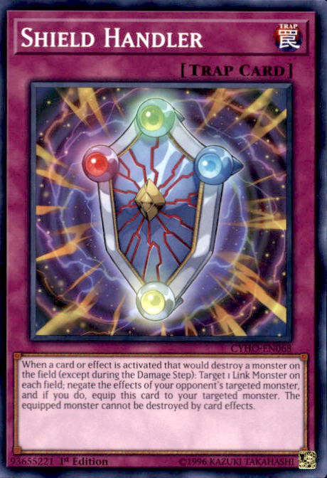 YuGiOh Cybernetic Horizon Single Card Common Shield Handler CYHO-EN068 -  ToyWiz