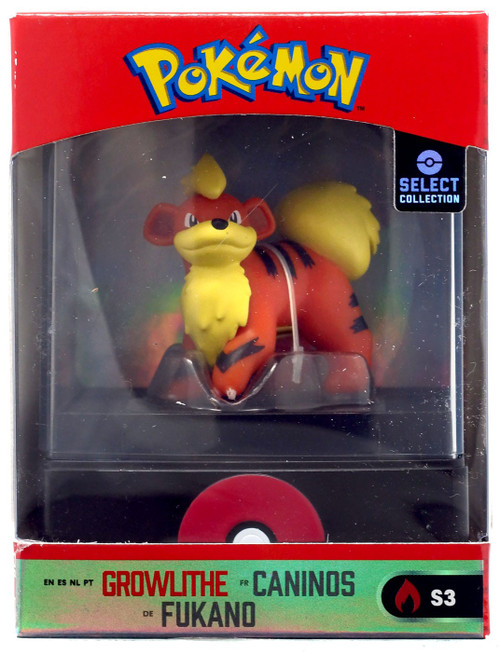Pokemon Select Collection Series 3 Growlithe 2 Mini Figure Wicked