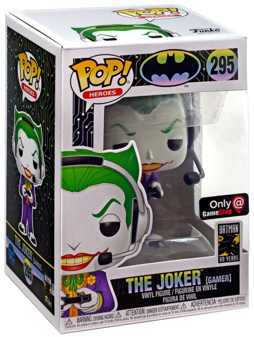 Funko DC Batman 80th POP Heroes The Joker Exclusive Vinyl Figure