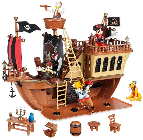 Disney Pirates of the Caribbean Mickey Mouse Pirate Ship