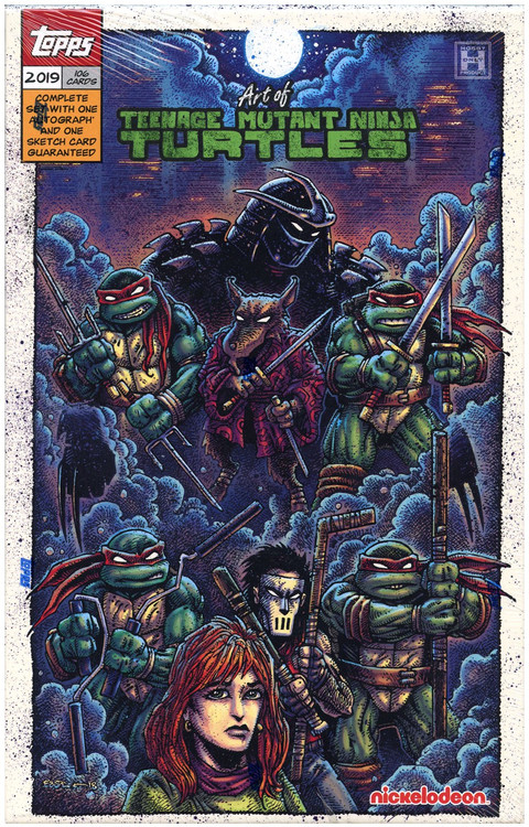 Teenage Mutant Ninja Turtles Topps Art of Teenage Mutant Ninja
