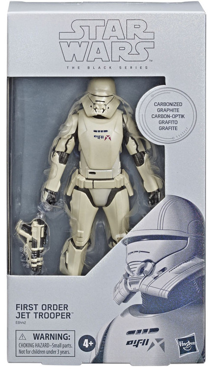 Star Wars The Rise Of Skywalker Black Series First Order Jet Trooper Exclusive 6 Action Figure Carbonized Graphite Metallic Hasbro Toys Toywiz - roblox jet wars