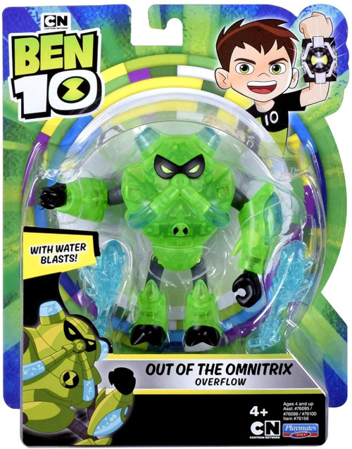 Ben 10 Out of the Omnitrix Overflow 5 Action Figure Playmates - ToyWiz