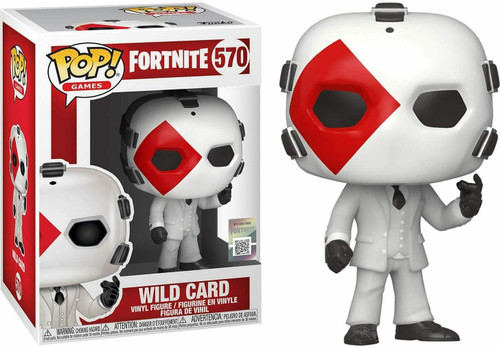 Funko Fortnite Pop Games Wild Card Vinyl Figure 570 Diamond - ToyWiz