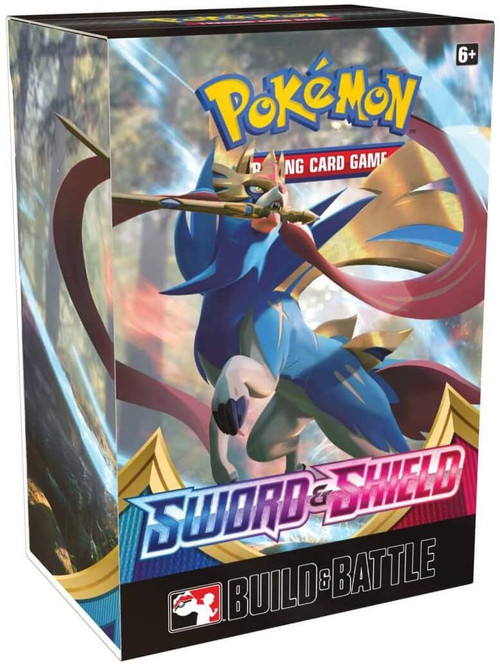 Pokemon Sword Shield Base Set Build Battle Box 4 Booster Packs 23