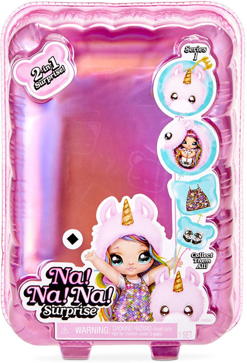 Na Na Na Surprise Minis Series 2 - 4 Fashion Doll - Mystery Packaging with  Confetti Surprise, Includes Doll, Outfit, Shoes, Poseable, Toy Gift for