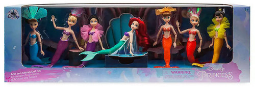 Disney Princess The Little Mermaid 30th Anniversary Ariel Sisters