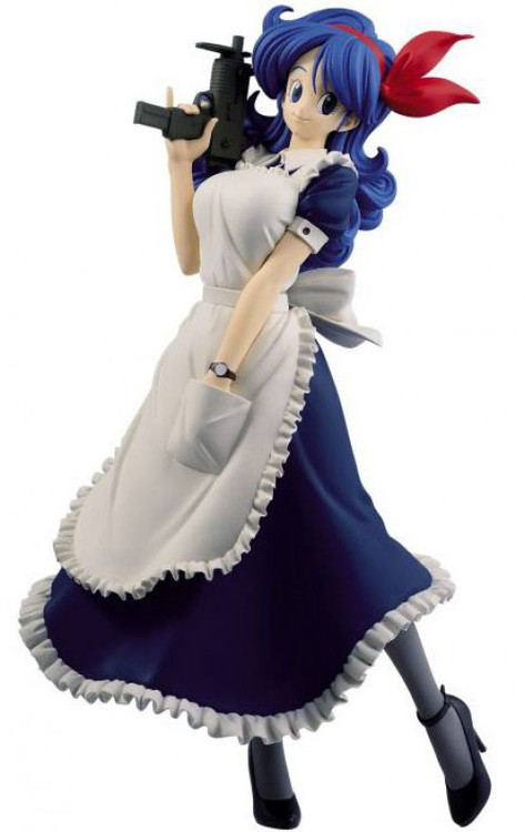 Dragon Ball Glitter Glamour Launch 9.8 PVC Figure Version A, Blue