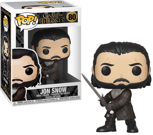 Funko Game of Thrones POP Jon Snow Vinyl Figure 80 Damaged Package